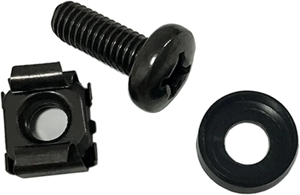 Lancher 60件装M6 x 16mm螺丝和笼形螺母